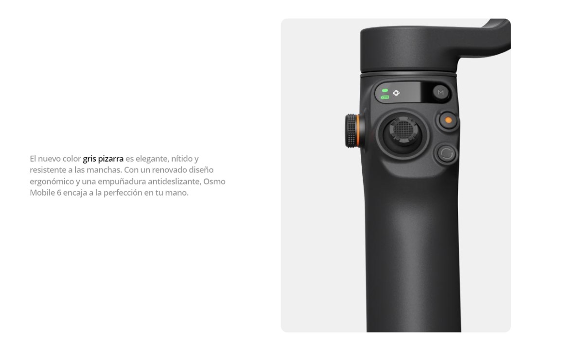 DJI Osmo Mobile 6 Gris Pizarra